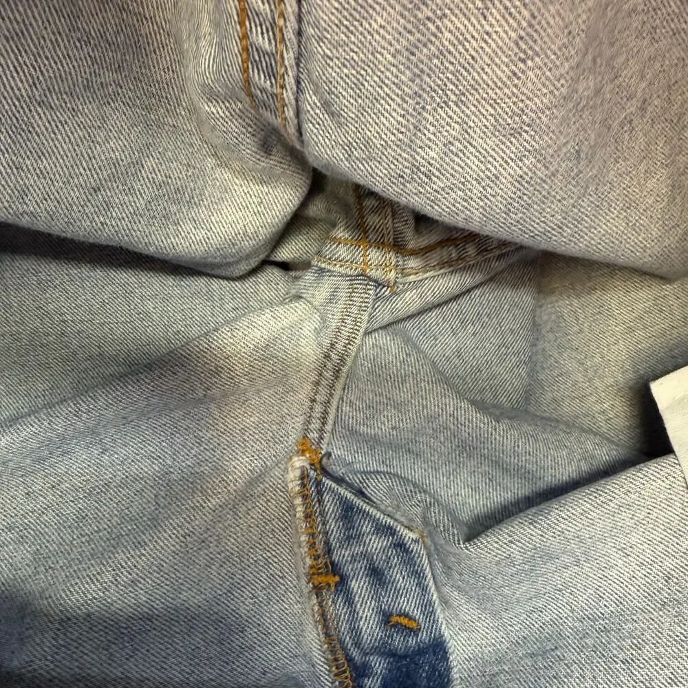 Levi's 522 Jeans Women's 18M  Blue Tapered Fit High Rise Vintage Made in the USA - Picture 7 of 12